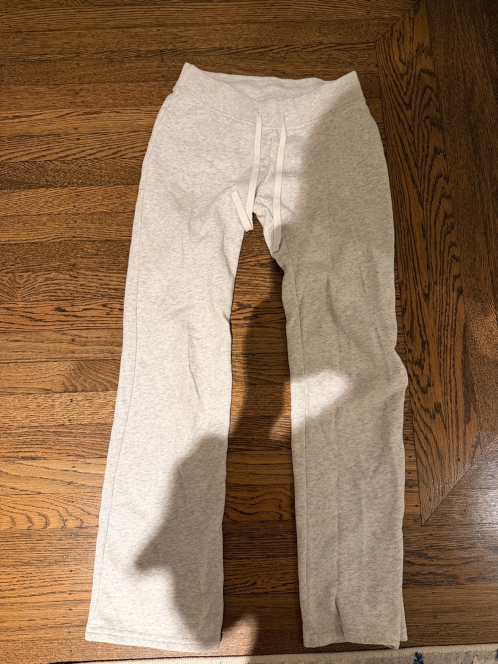 Hollister Heather Gray Kids Sweatpants with Drawstring